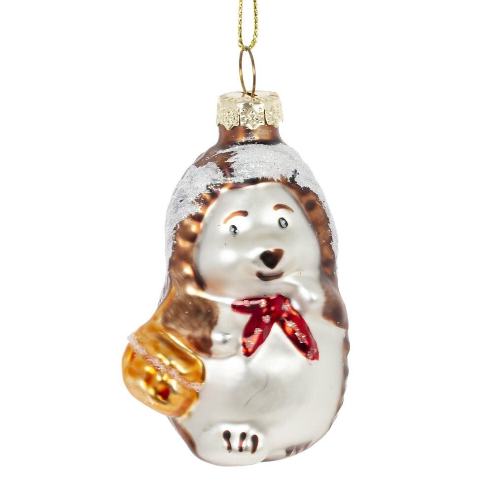 GAEM Украшение новогоднее "Ёжик", L5 W4 H9 см