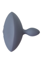 Серая анальная вибровтулка Booty Absolute Beginners 4 (Цвет: серый)