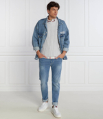 Свитер TJM REG CABLE Tommy Jeans - серый(DM0DM15059)