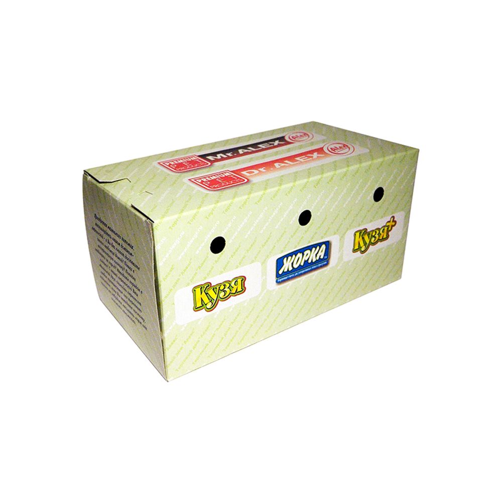 переноска для мелких животных (картон) 10*10*20 см