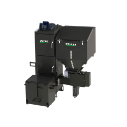 Котел пеллетный ZOTA Pellet Black 16кВт 2R-300 комплект