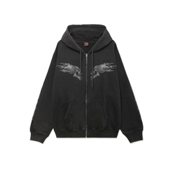 Худи Октябрь Speed Zip "Black"