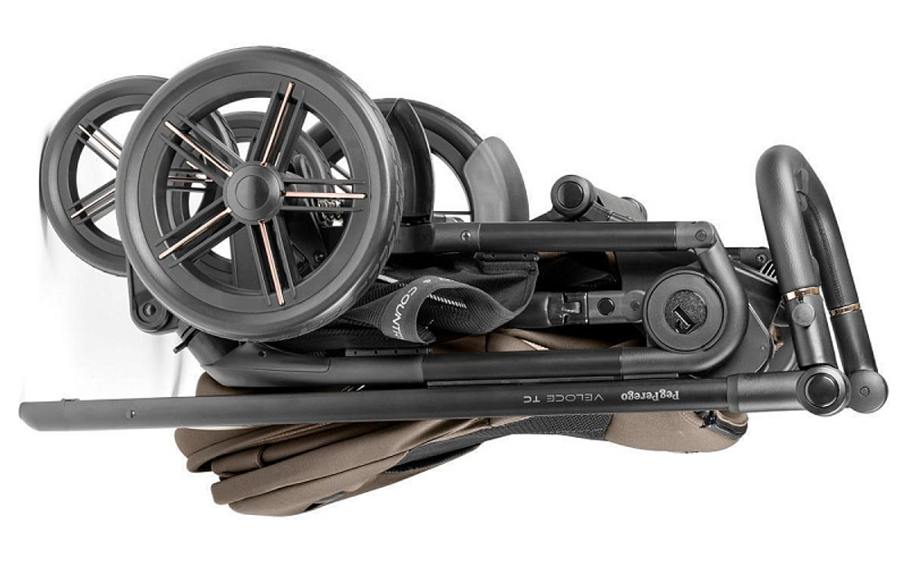 Коляска Peg Perego Veloce TC New Belvedere Lounge 3 в 1 Pine Bark
