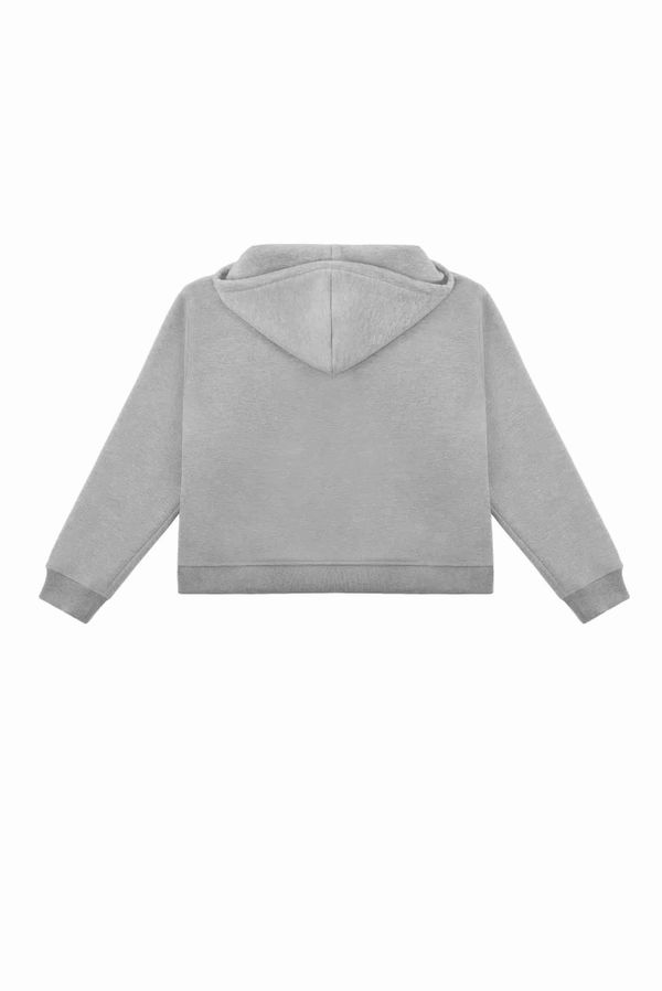 Худи Оверсайз серый - фото 4