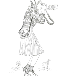 LOOK. Coloring Book
