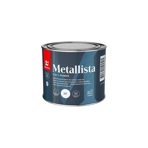 ТИККУРИЛА METALLISTA Краска по ржавчине A глянцевый 0,4л