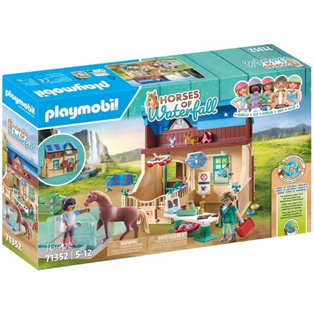Playmobil - Лошади водопада Иппотерапия и клиника для животных 71352 / артикул   71352  / GTIN 4008789713520