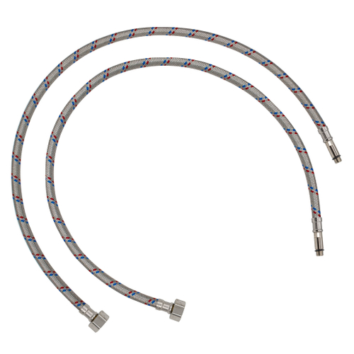 Подводка гибкая для смесителя, М10x35мм 80см, (шт.)