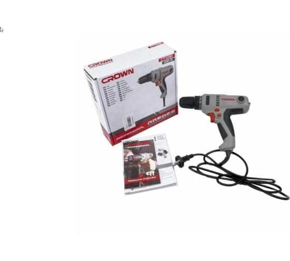 Шуруповерт сетевой CROWN CT10151