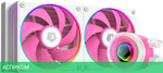 Система жидкостного охлаждения для процессора ID-Cooling FX240 INF Pink