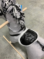 Качалка мягкая Тутси "Конь "Свэн" (серый), 715-2021