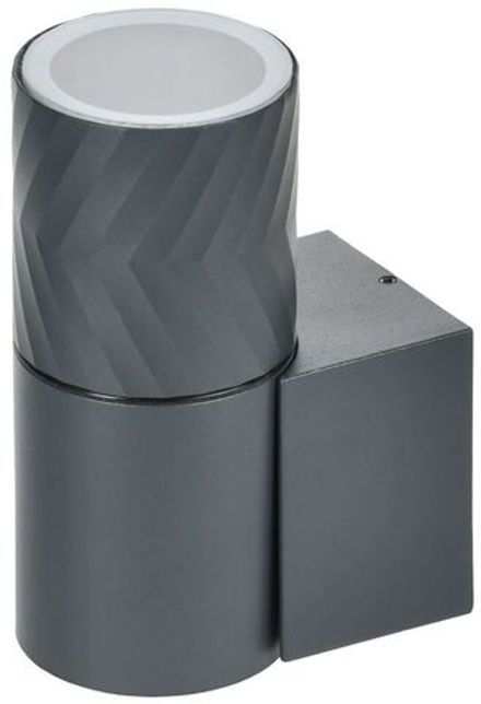 Светильник 5107 GU10 IP65 уличный настенный сер. IEK LT-UBU0-5107-GU10-1-K03