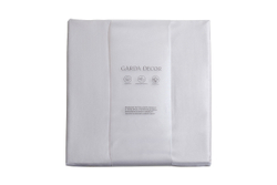 Простыня 270x280 Garda Decor бежевая