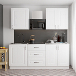 Кухонный шкаф для сушки посуды 60 см Венесуэла, массив сосны, белый воск