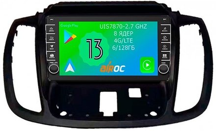 Магнитола для Ford Kuga 2011-2019 - Airoc AB-1717 (кнопки и крутилки), Android 13, TS20, 6/128Гб, SIM-слот, CarPlay