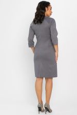 Платье трикотажное Эмми (серое) П14598-10М LT Collection