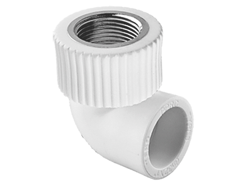 Угольник TEBO бел. PP-R комб. 32х1quot; ВР (10/50), арт. 030030411