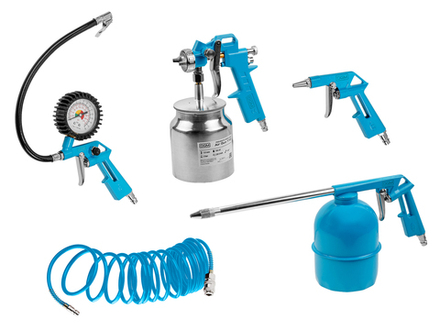 Набор пневмоинструмента DGM S510 (5 предметов)