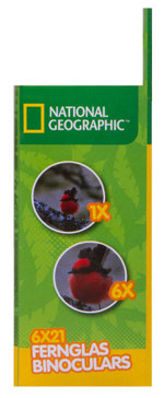 Бинокль Bresser National Geographic 6x21 «Зебра», детский