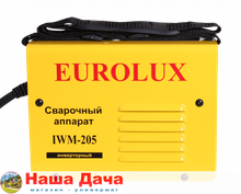 Аппарат сварочный инверторный Eurolux IWM205 Eurolux