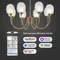 70217/8 / подвесной светильник / латунь Smart
