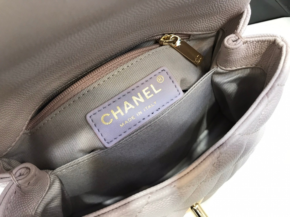 Chane1 Coco Handle Bag 19 cm