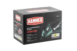 Шлиф.машинка дельта Hammer DSM135  135Вт 14000об/мин 140*140*80мм