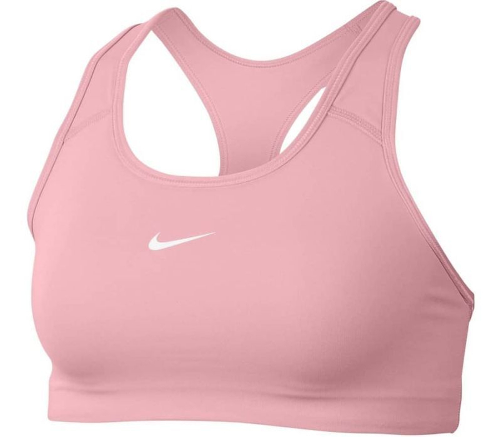 ТОП теннисный Nike Swoosh Bra Pad W - pink glaze/white
