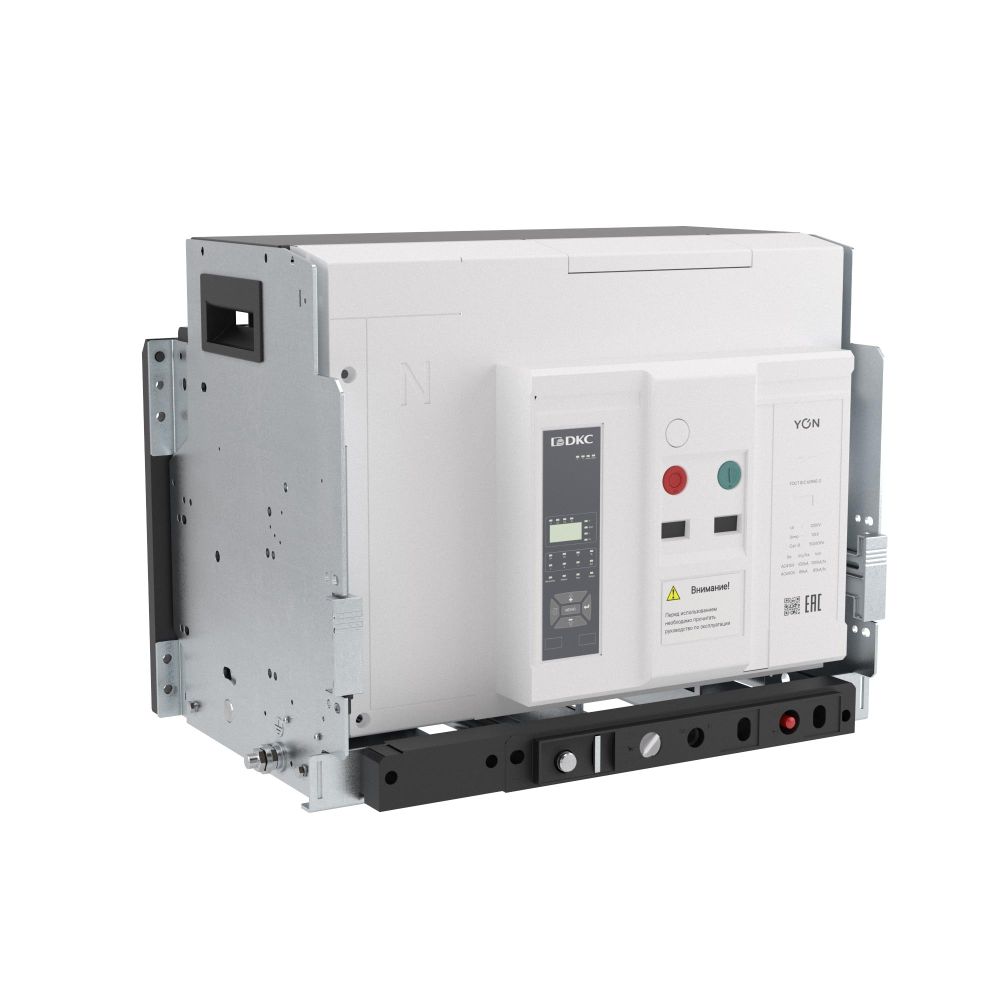 Воздушный автоматический выключатель YON pro ANX40X 4P 4000 А 100 кА, типоразмер M, расцепитель ETA, выкатной, вертикальное подключение, управление 220 В AC
