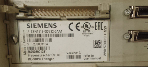 6SN1118-0DG22-0AA1