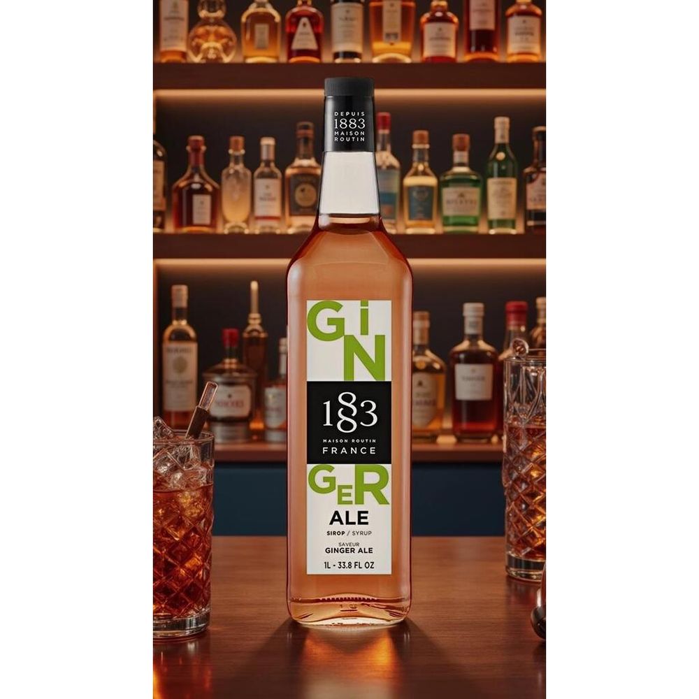 Сироп Имбирный эль 1л 1883 Maison Routin