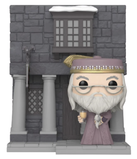 Фигурка Funko POP! Deluxe Harry Potter Hogsmeade Albus Dumbledore w/Hog's Head Inn