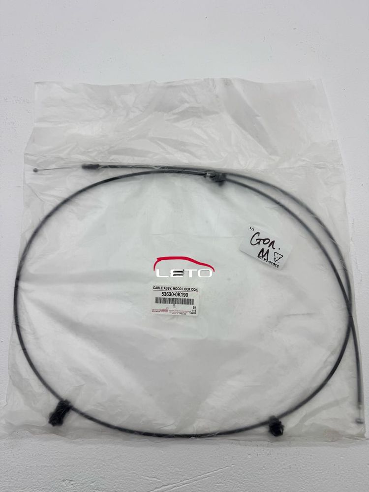 Трос капота 53630-0K190 536300K190