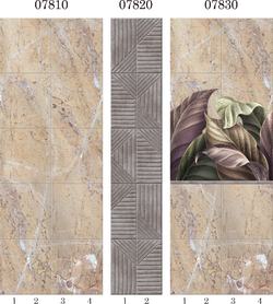 Панель ПВХ фотопечать 3D Panda Ботаника 2700х250 мм