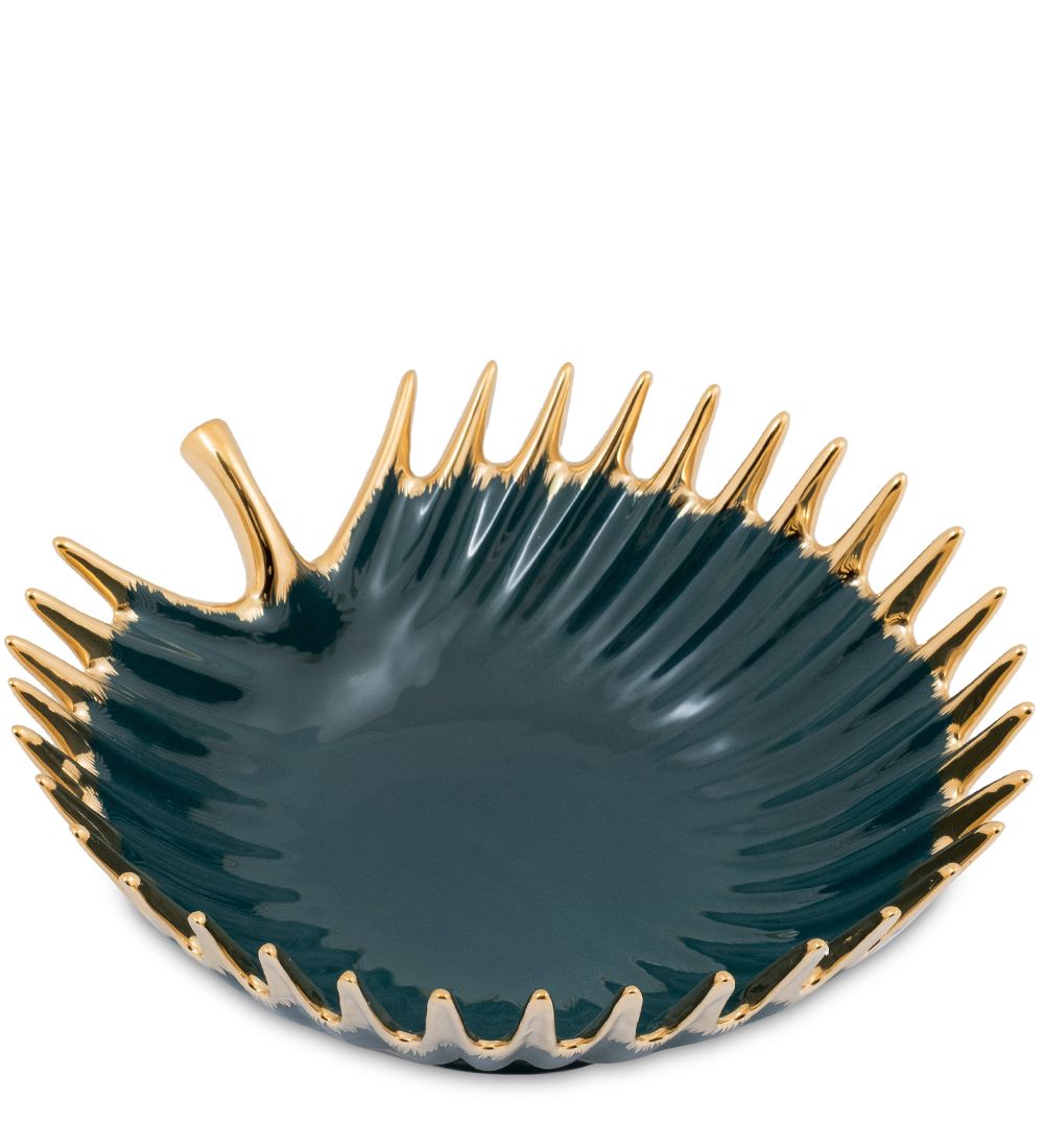 OS-207/2 Декоративное блюдо Коллекция «Листья»