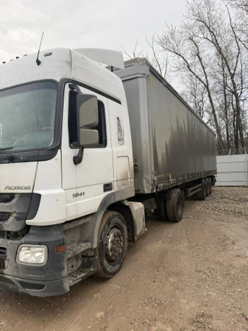 Mercedes-Benz ACTROS 4x2 Седельный тягач 1841 LS (Дизельный, 12 л, 408 л.с., АТ)
