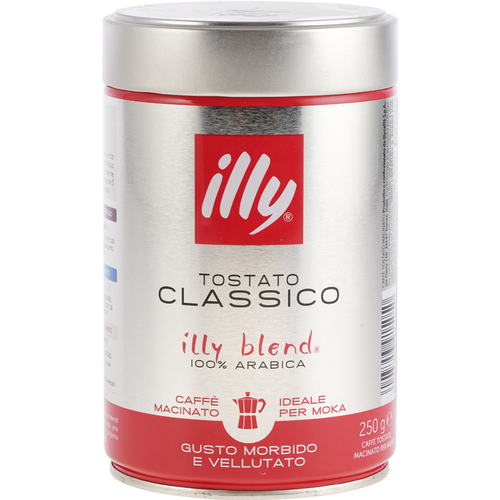 Кофе молотый ILLY MOKA средняя обжарка 250 г