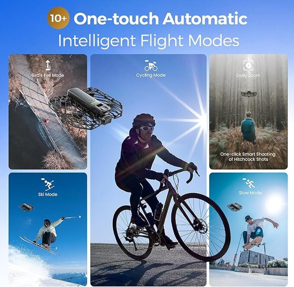 Квадракоптер HOVERAir X1 PROMAX 8K с камерой (для велоспорта)