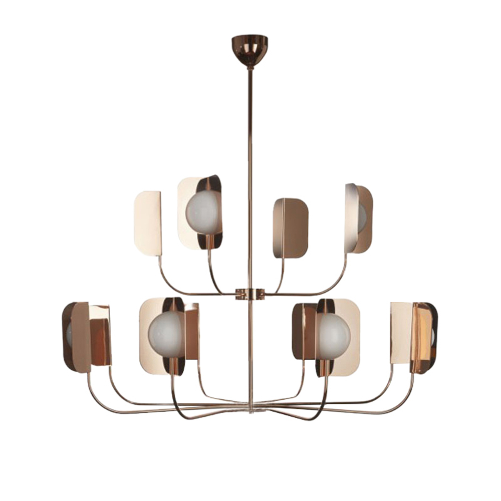 Ceiling design lamp MM Lampadari by Matteo Zorzenon