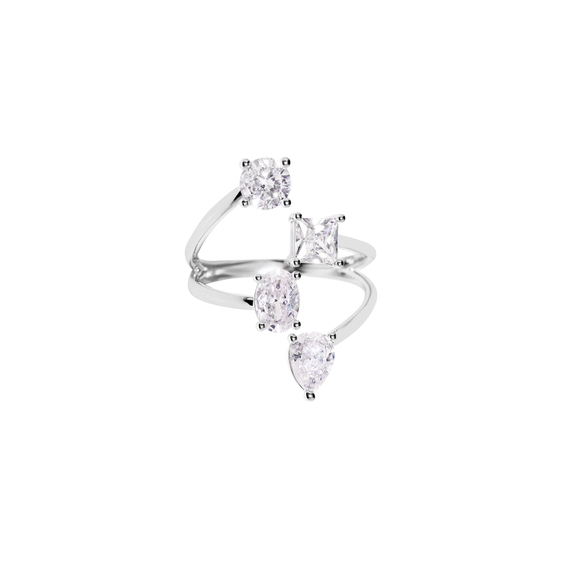 Кольцо Четыре Кристалла