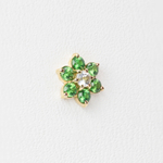 Flowers tops with Precious stones