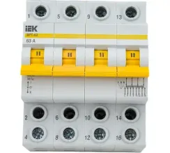 Переключатель трехпозиционный IEK ВРТ-63  4П 63А 38349