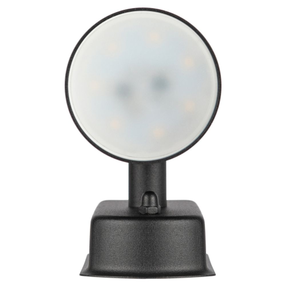 Светильник декоративный настенный ЭРА WL27 BK под лампу MR16 GU10 IP54 черный для интерьера и фасадов зданий