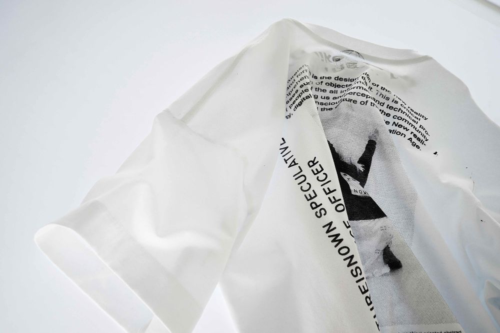 Футболка Futureisnown Human Empathy *Empathy collection Белая