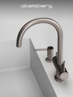 Смеситель для кухни Abelsberg Aera AWF70029BN цвет Титан