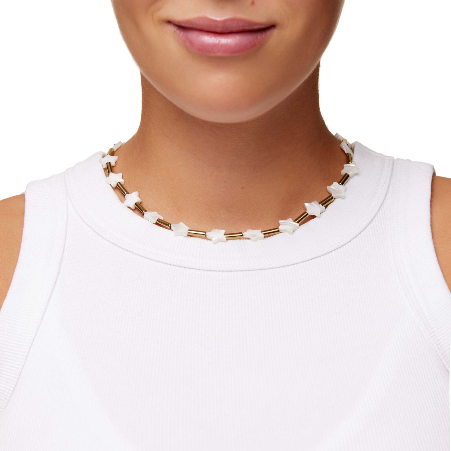 White Milky Way Necklace