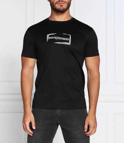 футболка Emporio Armani - черный(6L1TR7 1JSAZ)