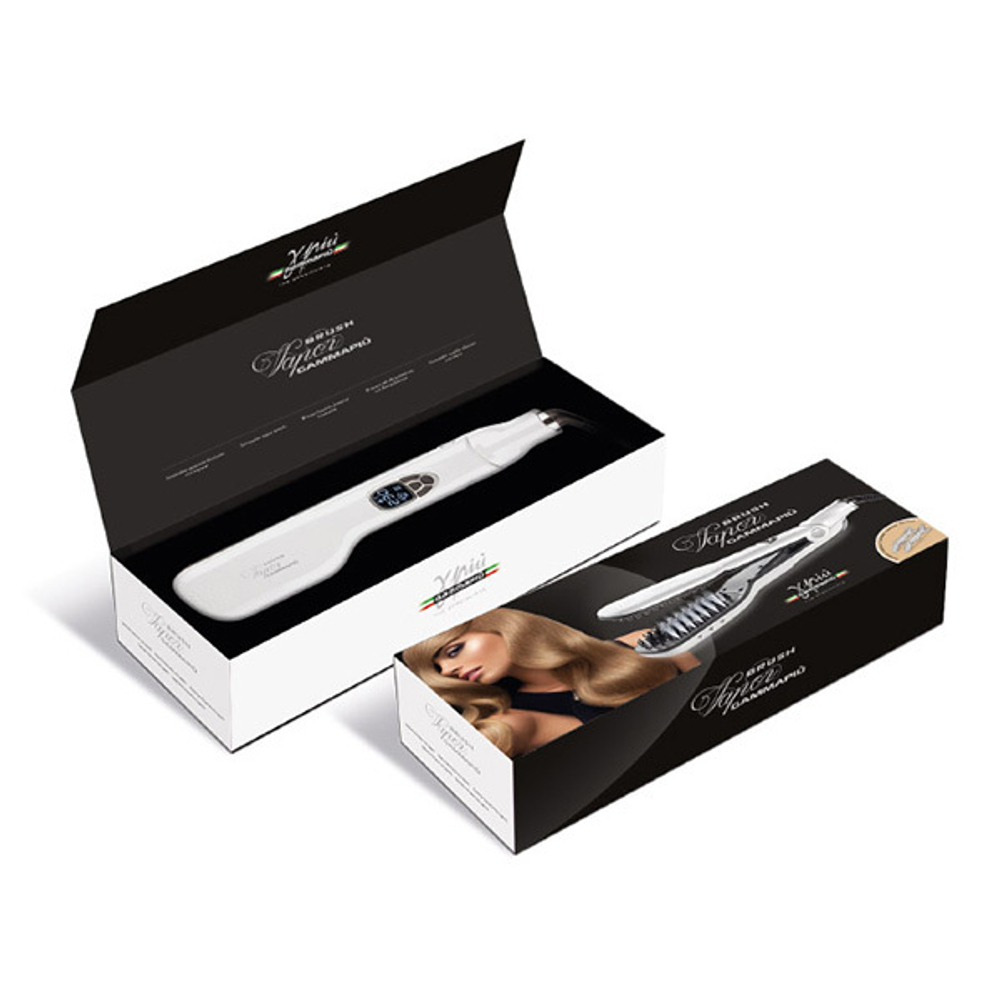 Щетка-выпрямитель с паром двусторонняя Gamma Piu Vapor Brush