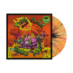 Pup This Place Sucks Ass (Orange Opaque with Green, Magenta & Black splatter)