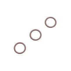 Кольцо для бретели кофейно-розовое 10 мм